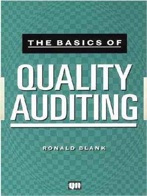 cover image of The Basics of Quality Auditing